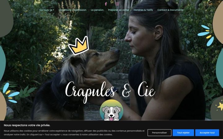 Screenshot of crapulesetcie.fr