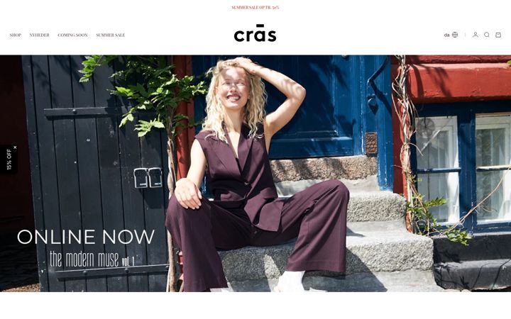 Screenshot of crascph.dk