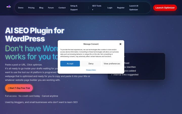 Screenshot of crashcourseseo.com