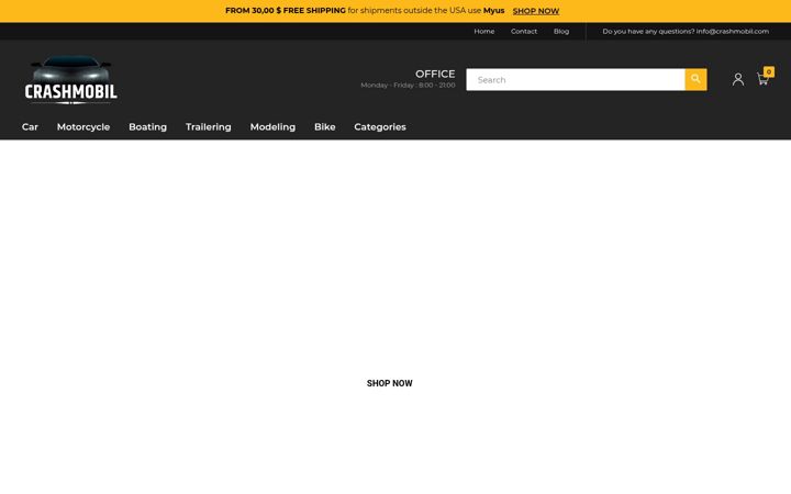 Screenshot of crashmobil.com