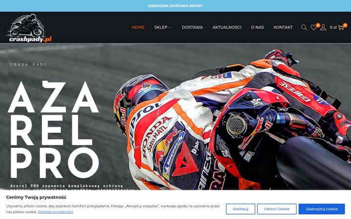 Screenshot of crashpady.pl