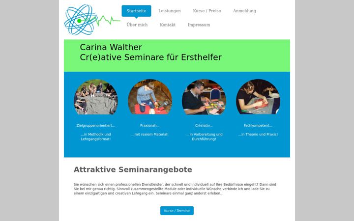 Screenshot of crativ.de