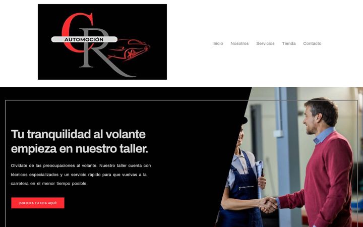 Screenshot of crautomocion.es