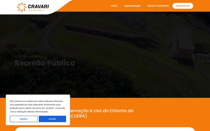 Snimka zaslona za cravari.com.br