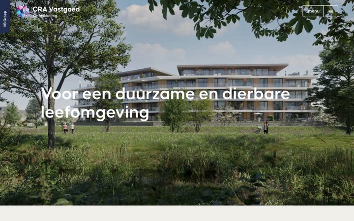 Screenshot of cravastgoed.nl