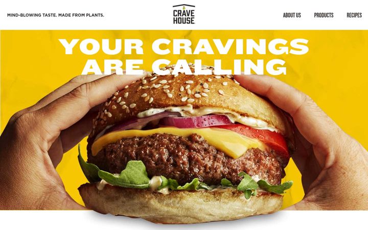Screenshot of cravehouse.com