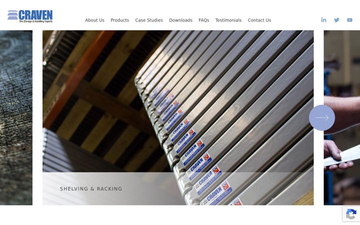 Screenshot of craven-solutions.com