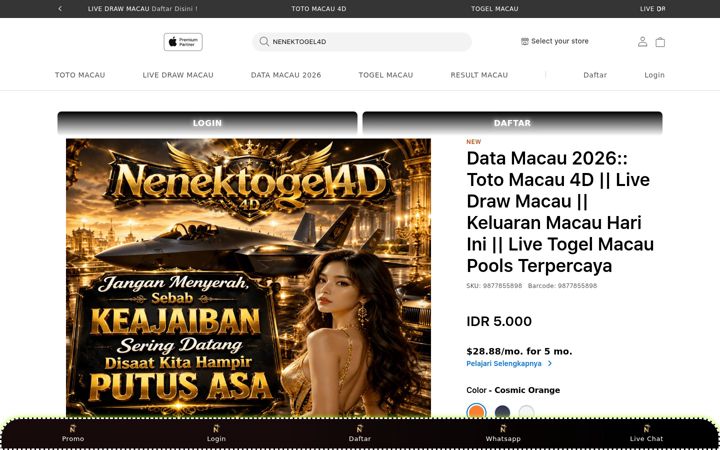Screenshot of cravenfoods.com