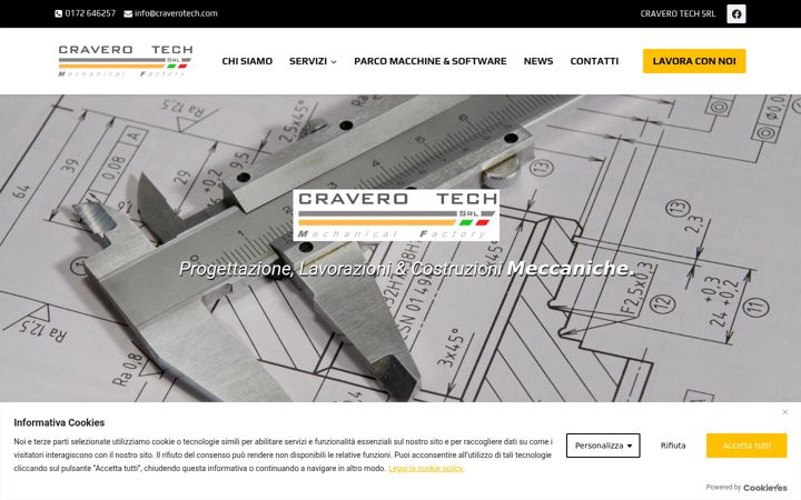 Screenshot of craverotech.com