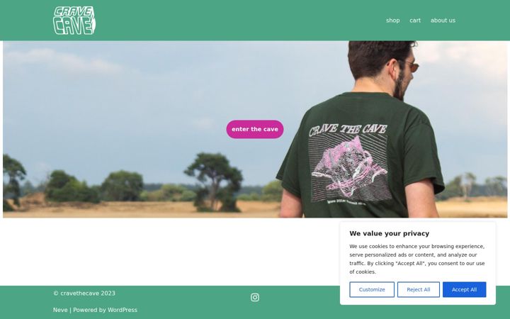 Ekrānuzņēmums no cravethecave.nl