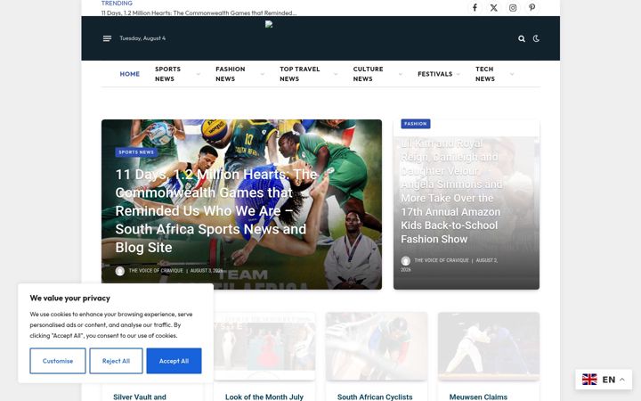 Screenshot of cravique.com