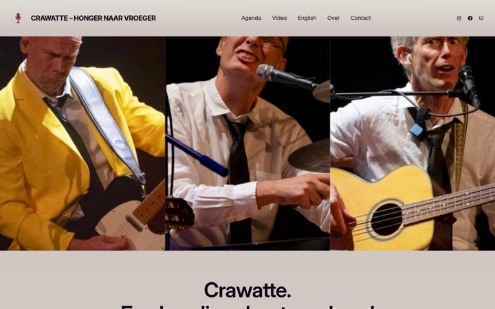 Screenshot of crawatte.nl