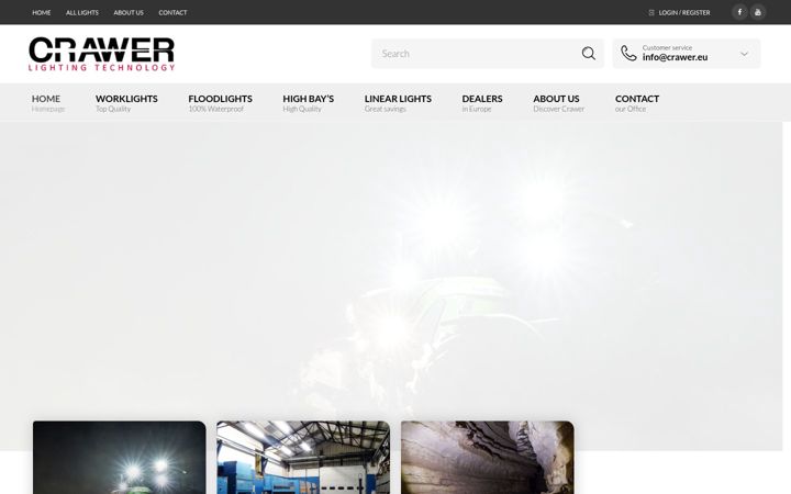 Screenshot of crawer.eu