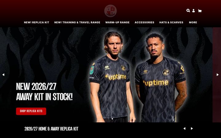 Screenshot of crawleytownfc-shop.co.uk