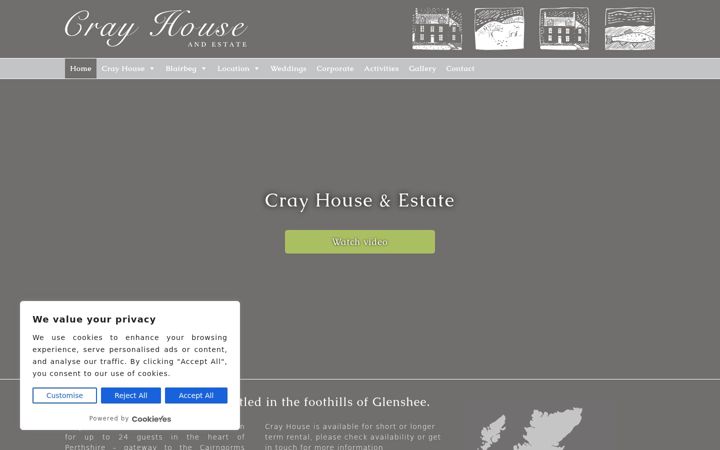 Screenshot of crayhouse.co.uk