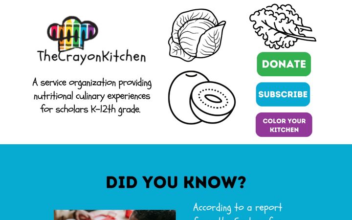 Screenshot of crayonkitchen.org