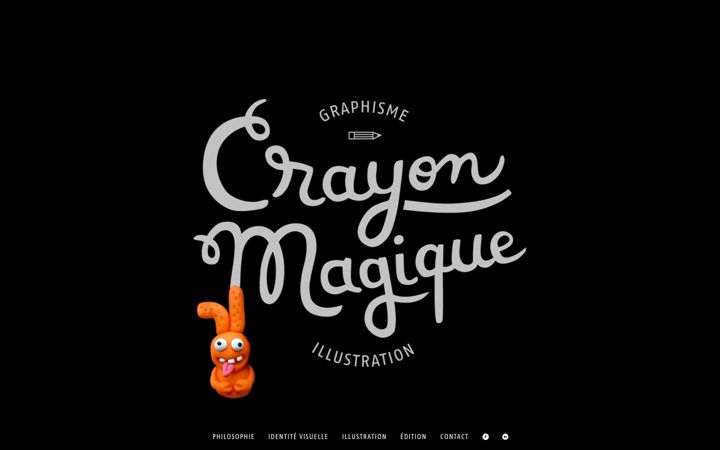 Screenshot of crayonmagique.fr