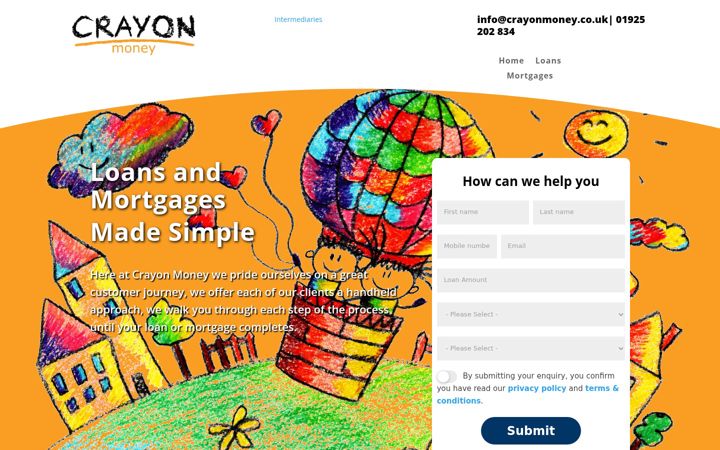 Screenshot of crayonmoney.co.uk