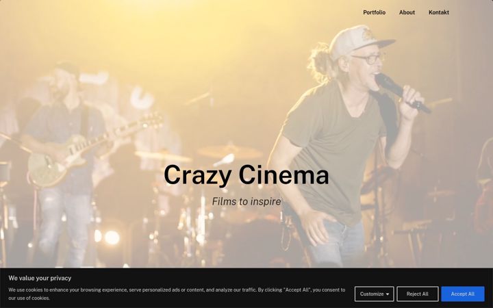 Screenshot of crazy-cinema.com