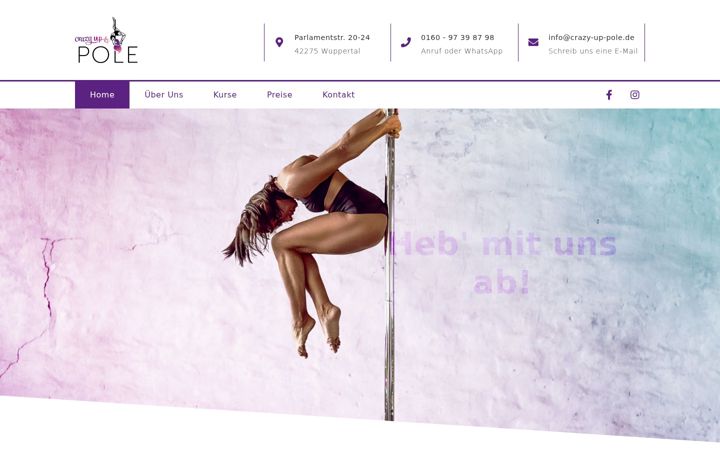 Screenshot of crazy-up-pole.de