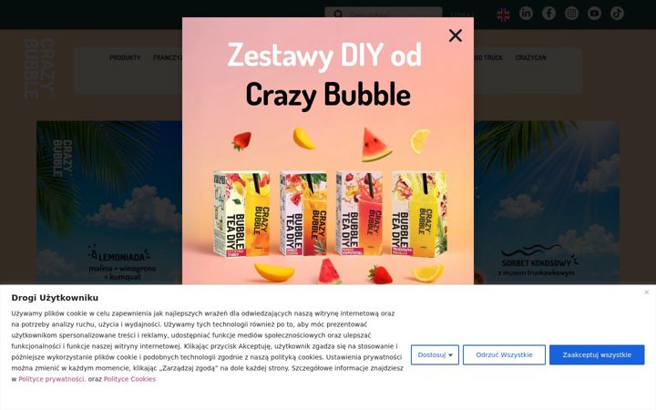 Screenshot of crazybubble.pl