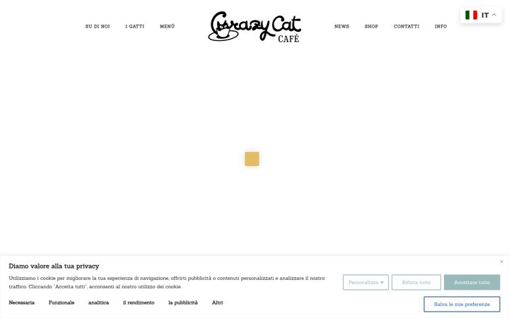 Snímek obrazovky crazycatcafe.it