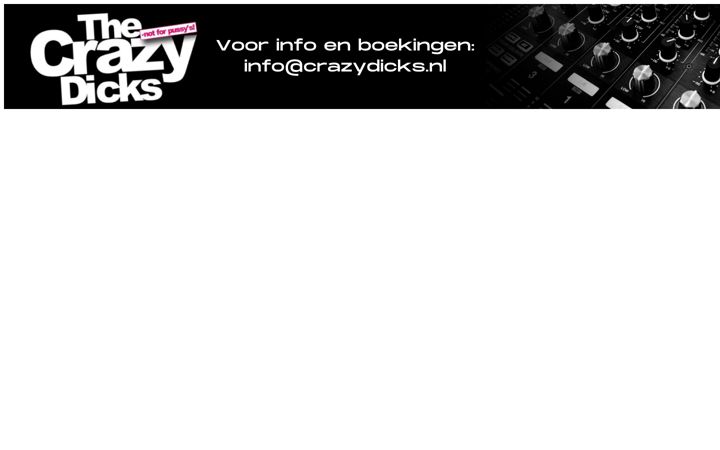 Screenshot of crazydicks.nl