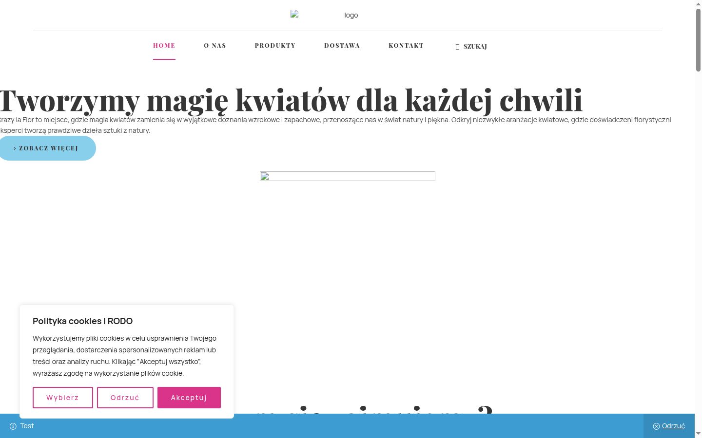 Snímek obrazovky baneru souhlasu zobrazeného před jakoukoli interakcí