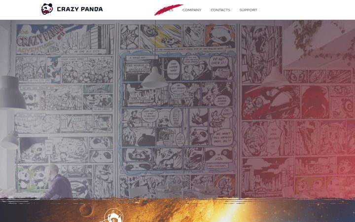 Screenshot of crazypanda.games
