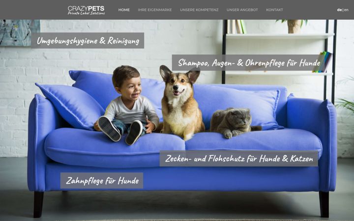 Screenshot of crazypets.com