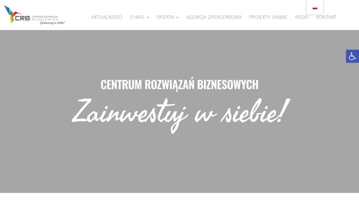 Kuvakaappaus sivustosta crb.lublin.pl