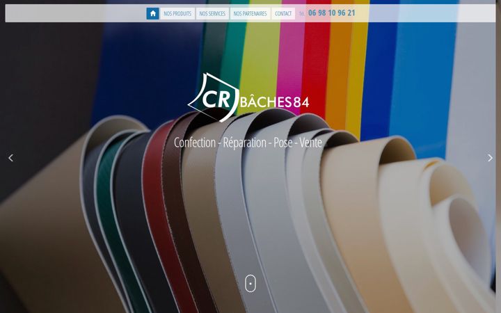 Screenshot of crbaches84.fr
