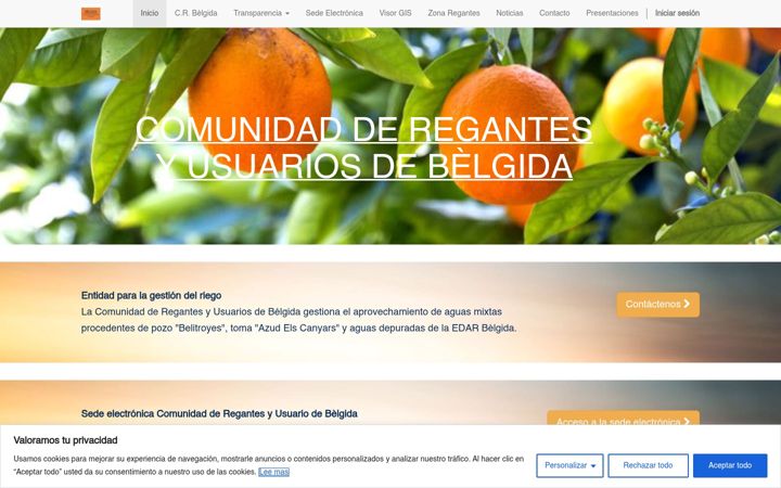 Screenshot of crbelgida.org