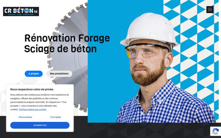 Screenshot of crbeton.ch