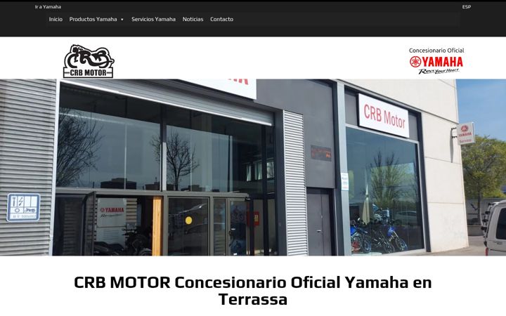 Screenshot stránky crbmotor.es