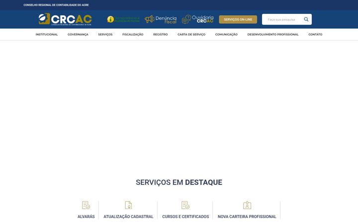 Snimka zaslona za crcac.org.br