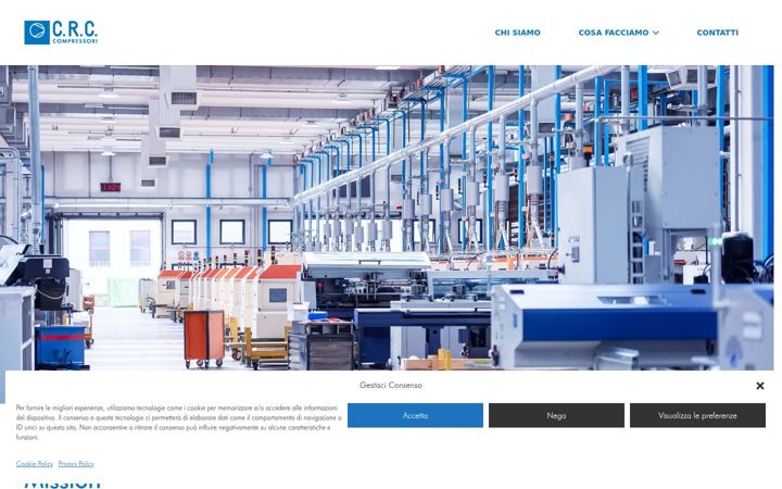 Screenshot of crccompressori.it