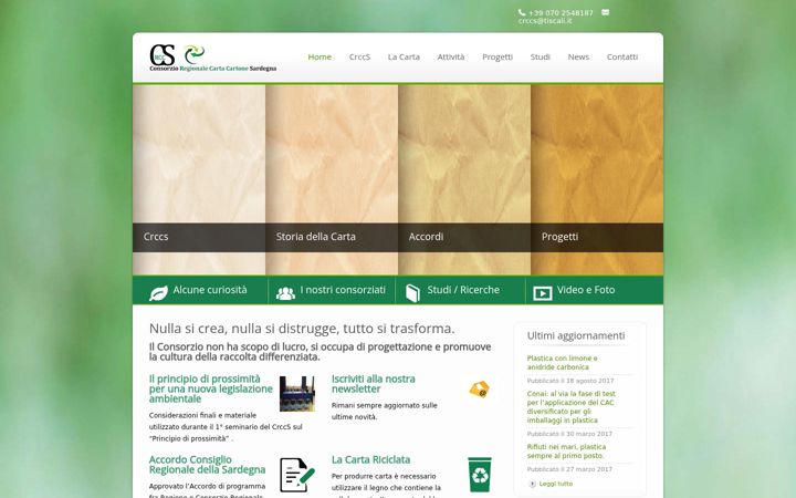 Screenshot of crccs.it
