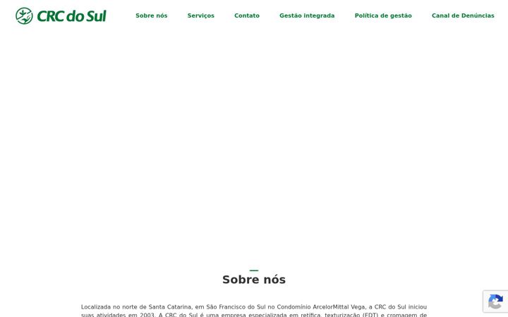 Snimka zaslona za crcdosul.com.br
