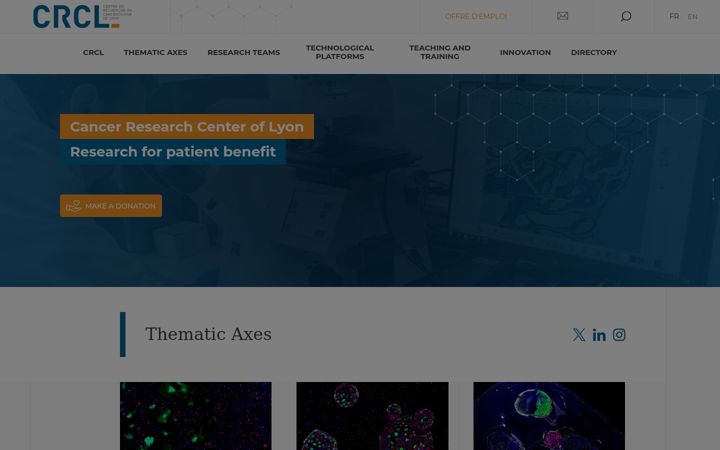 Screenshot of crcl.fr