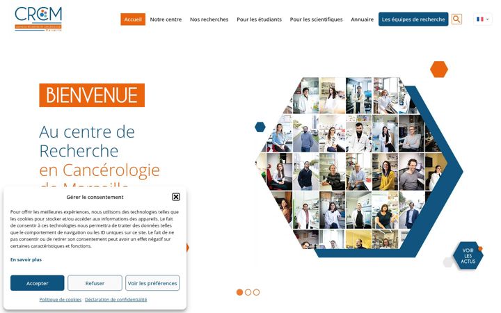 Screenshot of crcm-marseille.fr
