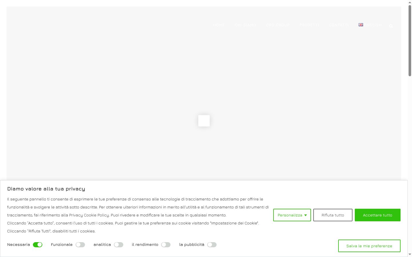 Capture d'écran de la bannière de consentement affichée avant toute interaction