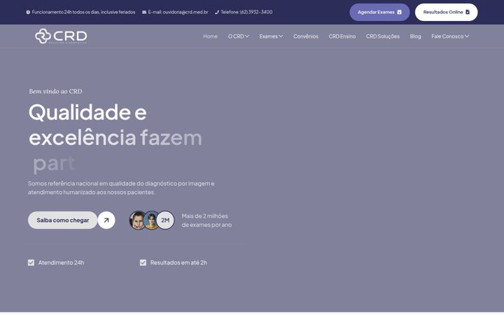 Screenshot of crd.med.br