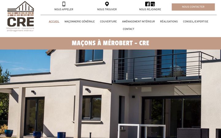 Screenshot of cre-delatouche.fr