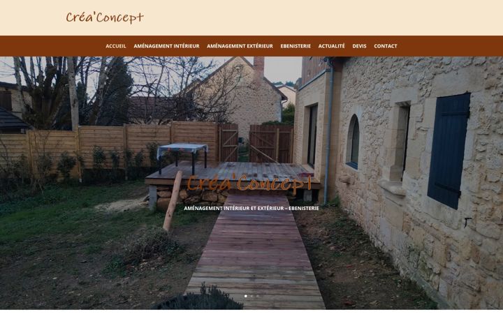 Screenshot ta' crea-concept-bd.fr