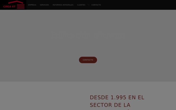 Screenshot of crea67.com
