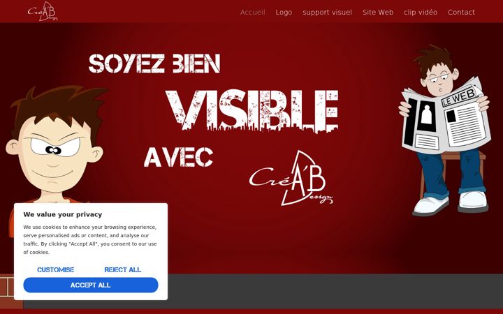 Screenshot ta' creab-design.fr
