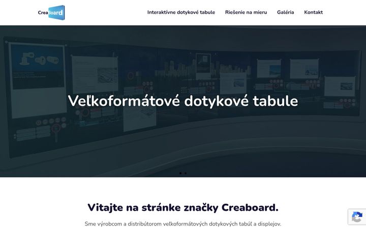 Screenshot of creaboard.com