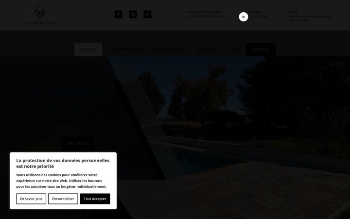 Screenshot ta' creabymoreira.fr