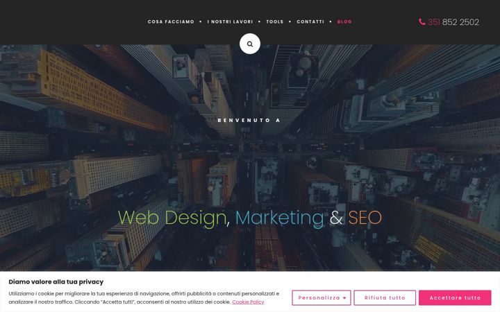 Screenshot of creacity.it